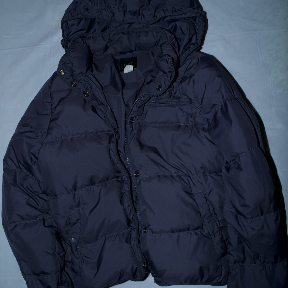 J Crew Down Puffer Jacket